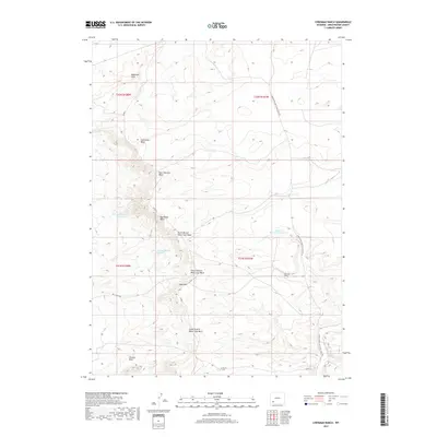 2017 Map of Chrisman Ranch, 2017 Print