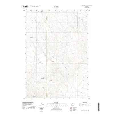 2020 Map of Christensen Ranch, 2020 Print