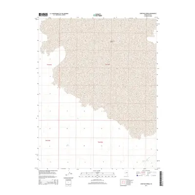 2014 Map of Christian Spring, 2014 Print