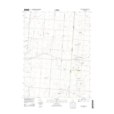 2013 Map of Christiansburg, 2013 Print