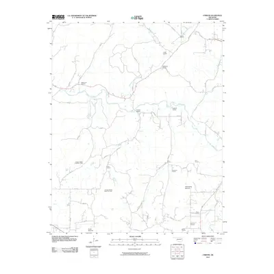 2010 Map of Christie, 2010 Print