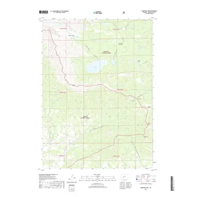 2018 Map of Christina Lake, 2018 Print