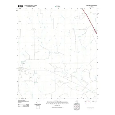 2010 Map of Christine East, 2010 Print