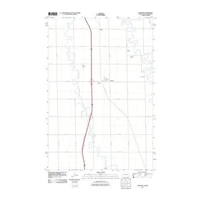 2011 Map of Christine, 2011 Print