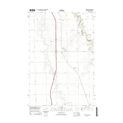2014 Map of Christine, 2014 Print