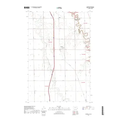 2018 Map of Christine, 2018 Print