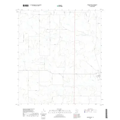 2019 Map of Christine West, 2019 Print