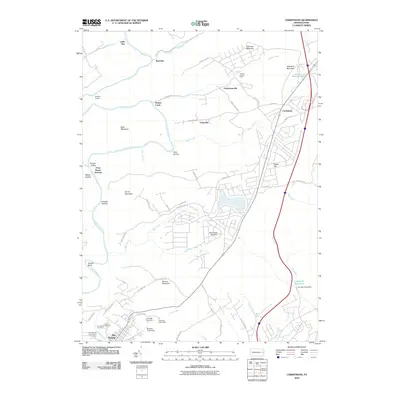 2010 Map of Christmans, 2010 Print