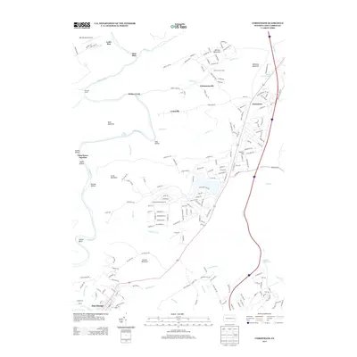 2013 Map of Christmans, 2013 Print