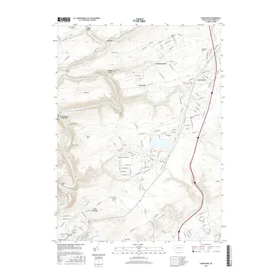 2016 Map of Christmans, 2016 Print