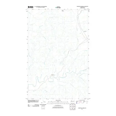 2011 Map of Christmas Creek, 2011 Print