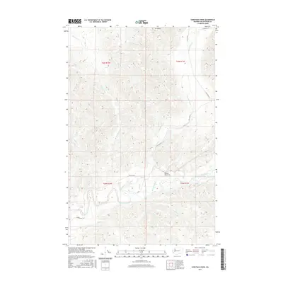 2017 Map of Christmas Creek, 2017 Print