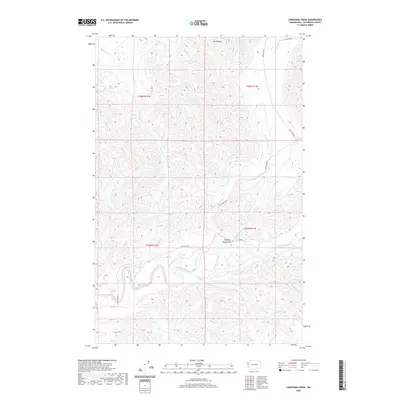 2020 Map of Christmas Creek, 2020 Print