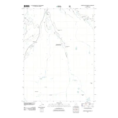 2011 Map of Christmas Meadows, 2011 Print
