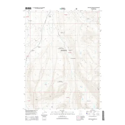2014 Map of Christmas Meadows, 2014 Print