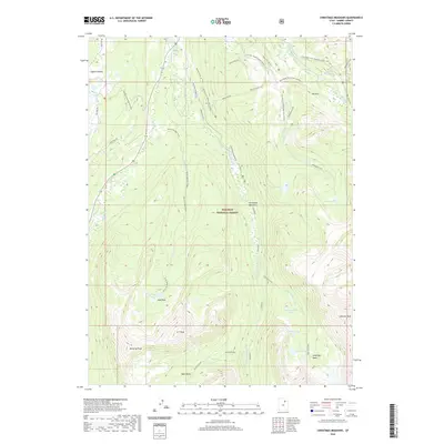 2020 Map of Christmas Meadows, 2020 Print