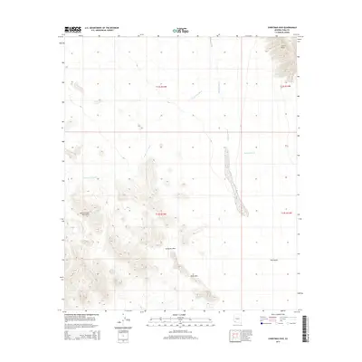 2014 Map of Christmas Pass, 2014 Print