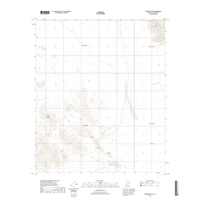 2018 Map of Christmas Pass, 2018 Print