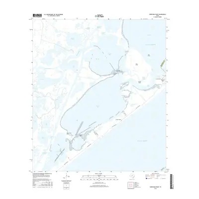 2016 Map of Christmas Point, 2016 Print