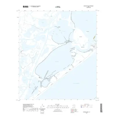 2022 Map of Christmas Point, 2022 Print
