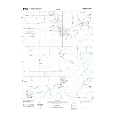 2012 Map of Christopher, 2012 Print