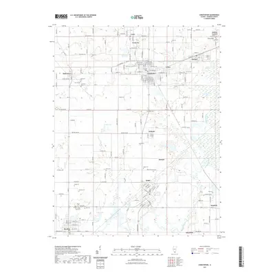 2021 Map of Christopher, 2021 Print