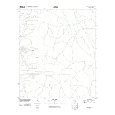 2010 Map of Christoval, 2010 Print