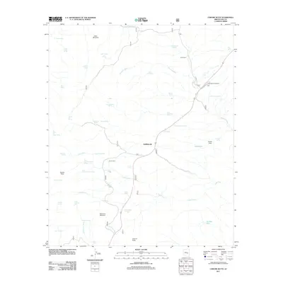 2011 Map of Chrome Butte, 2011 Print