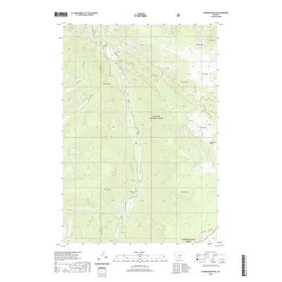 2020 Map of Chrome Mountain, 2020 Print