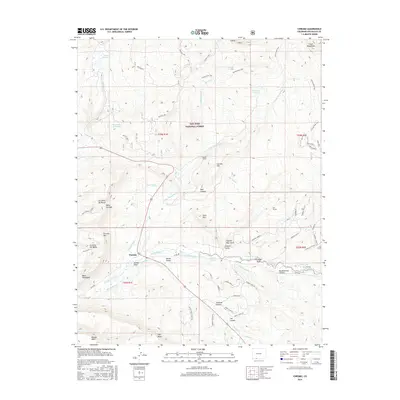 2016 Map of Chromo, 2016 Print