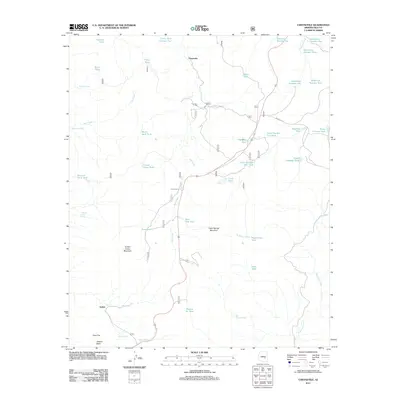 2011 Map of Chrysotile, 2011 Print