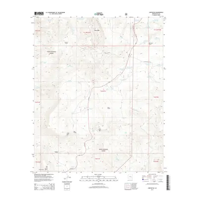2014 Map of Chrysotile, 2014 Print