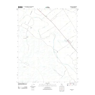 2012 Map of Chualar, 2012 Print
