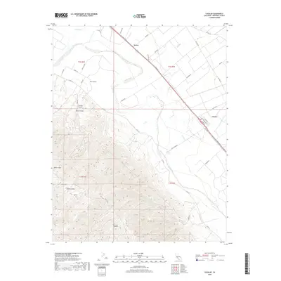 2018 Map of Chualar, 2018 Print