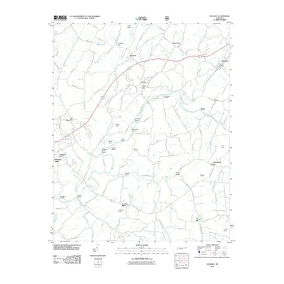 2011 Map of Chuckey, 2011 Print