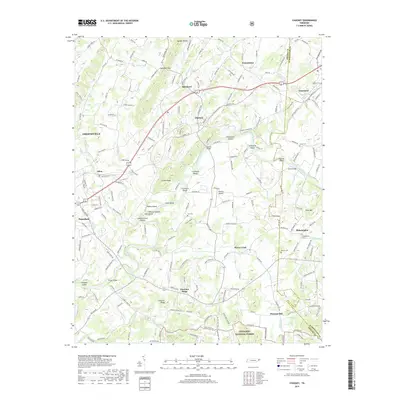 2019 Map of Chuckey, 2019 Print