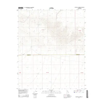 2015 Map of Chuckwalla Spring, 2015 Print