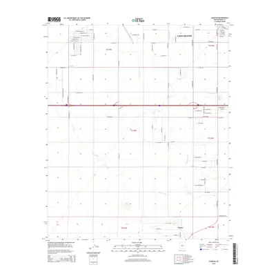 2014 Map of Chuichu, 2014 Print
