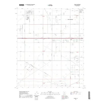 2018 Map of Chuichu, 2018 Print