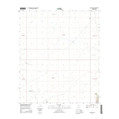 2014 Map of Chukut Kuk, 2014 Print