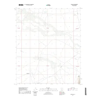 2018 Map of Chukut Kuk, 2018 Print