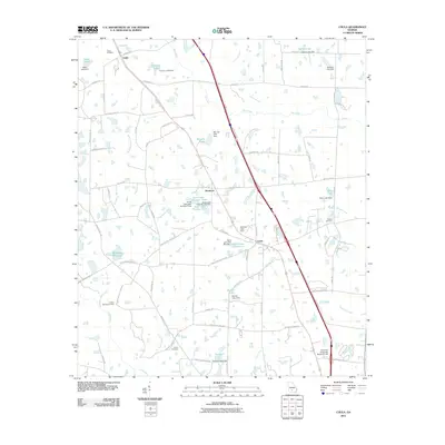 2011 Map of Chula, 2011 Print