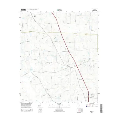 2014 Map of Chula, 2014 Print