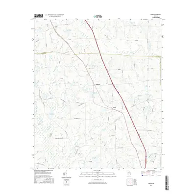 2017 Map of Chula, 2017 Print