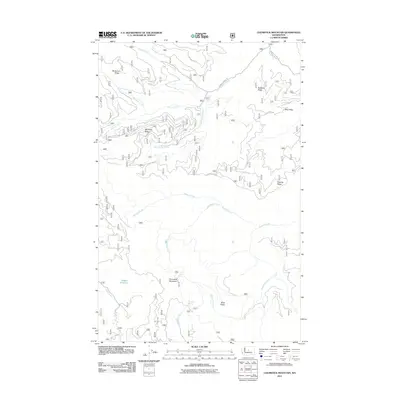 2011 Map of Chumstick Mountain, 2011 Print