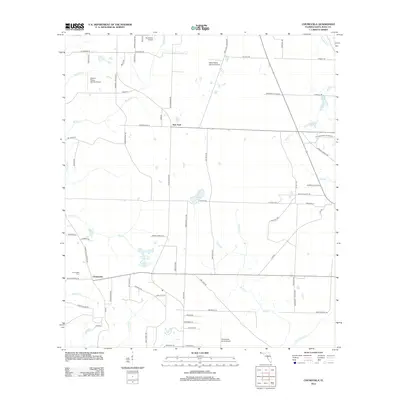 2012 Map of Chumuckla, 2012 Print