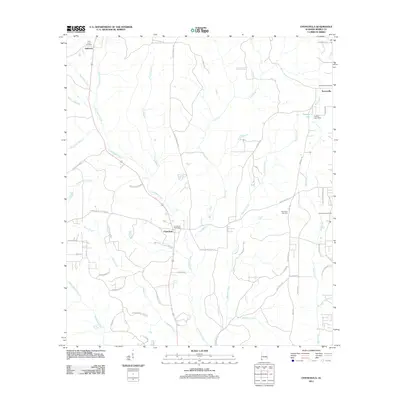 2011 Map of Chunchula, 2011 Print
