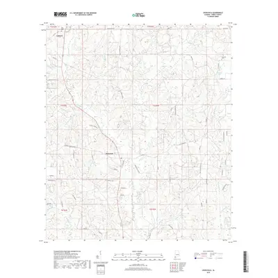 2018 Map of Chunchula, 2018 Print