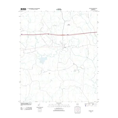 2012 Map of Chunky, 2012 Print