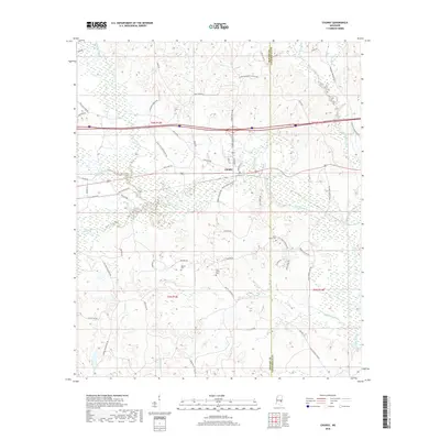 2018 Map of Chunky, 2018 Print